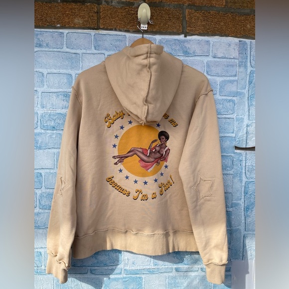 FLANEUR X HOODSTAR I’M STAR ZIP UP HOODIE SIZE LARGE - Picture 6 of 16